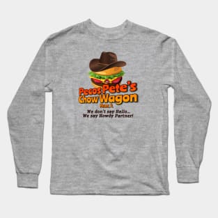 Pecos Pete's Chow Wagon Long Sleeve T-Shirt